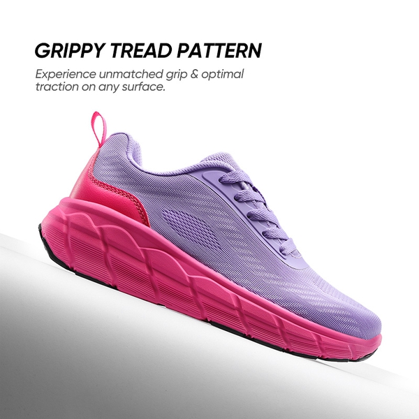【Cloud Harmony 】Women's Athleisure Sneakers - PURPLE - 2